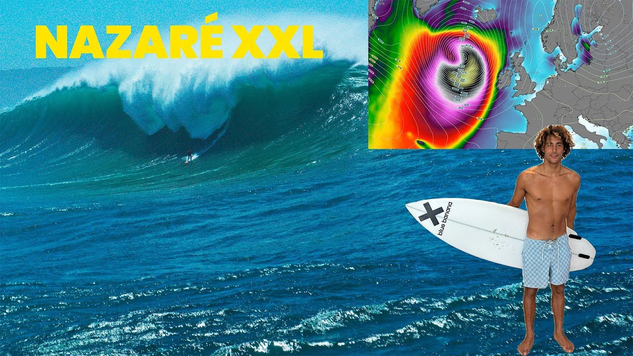 Nazare xxl en verano: Las olas mas grandes en 20 años  (Huracán Erin)
